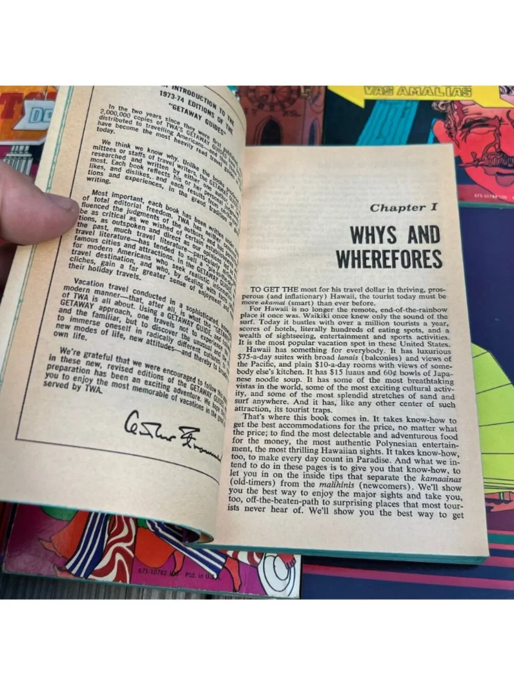 1970s TWA Getaway Guide Book Lot Vintage Travel